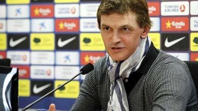 Vilanova retornó a la sala de prensa