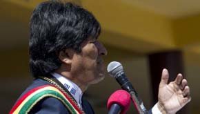 El presidente boliviano, Evo Morales 
