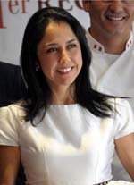 Nadine Heredia, esposa del presidente Ollanta Humala