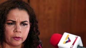 La ministra venezolana para Asuntos Penitenciarios, Iris Varela