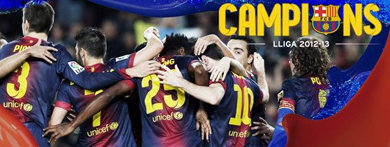 Barça Campeón de la Liga 2012-2013 Desde el Sofá