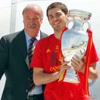 Del Bosque volvió a respaldar a Casillas