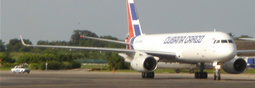 El avión de carga Tu-204-CE de Cubana de Aviación 