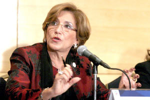 La ministra de Seguridad de Costa Rica, Janina del Vecchio 