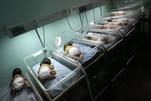 Los octillizos nacidos prematuramente, permanecen a cuidado del servicio neonatal