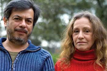 Diego Montoya y patricia Maldonado, los profesores responsables de impartir los cursos. 