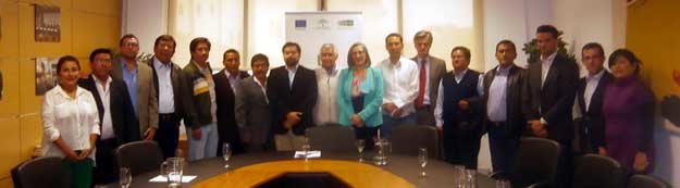 Visita oficial de funcionarios públicos de gobiernos regionales del Perú a la ciudad de Sevilla