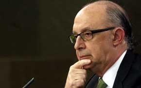 El Ministro de Hacienda, Cristóbal Montoro (Efe)

