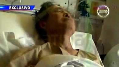 Difunden un vídeo de Fujimori postrado en una cama del hospital tras su última recaída