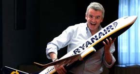 Michael O'Leary, dueño de Ryanair. | Fernando Alvarado