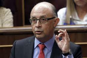 El ministro de Hacienda Cristóbal Montoro. 