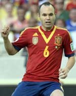 Iniesta: “No corres tanto si estás bien parado”