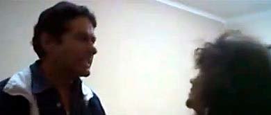 Captura del video de los hechos