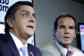 Andrés Allamand (d) y Pablo Longueira 