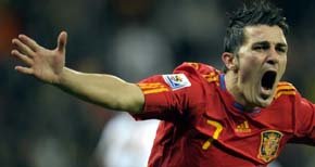 David Villa al Atleti por 5 kilos