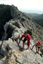 El montañismo está considerado un deporte de riesgo...