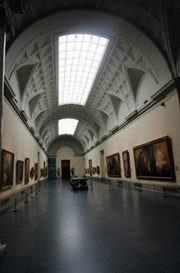 Galería principal del museo del Prado