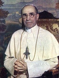 El papa Pio XII. 
