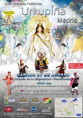 “La Virgen de Urkupiña”, la fuerza y presencia de la colectividad boliviana en Madrid