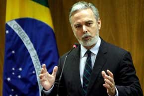 El ex ministro de Asuntos Exteriores de Brasil, Antonio Patriota, en una imagen de archivo. | Efe