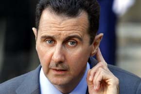 El presidente sirio Bachar Al-Assad, parece 'no escuchar' a la Comunidad Internacional...