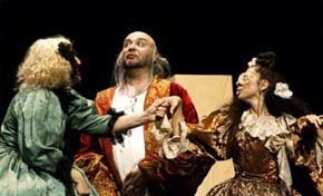 Chisgarabís, Doña Estangurriay Don Tristrás, personajes grotescos del Teatro Barroco español en el Carlos III 