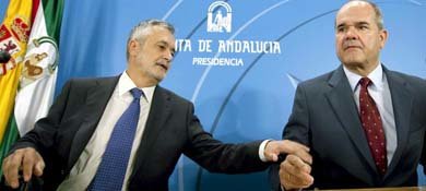 José Antonio Griñán y Manuel Chaves (EFE)