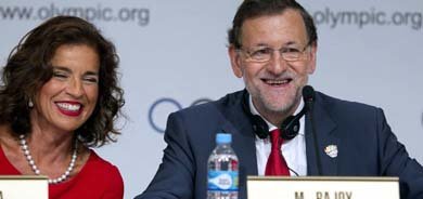 Ana Botella y Mariano Rajoy