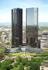 Edificio del Deutsche Bank en Frankfurt