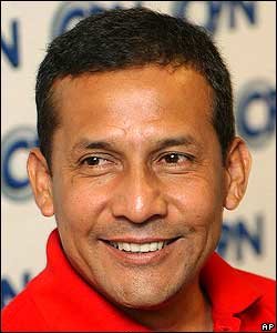 El líder nacionalista Ollanta Humala considera que García es una amenaza para la democracia