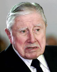 El ex dictador chileno Augusto Pinochet