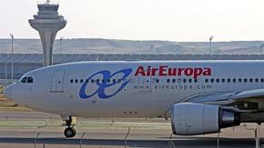 AIR EUROPA y Sky Team contara con 'hub' en Barajas