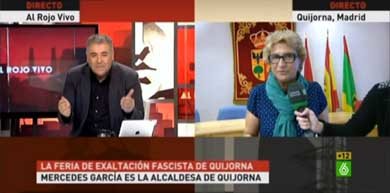 Las dificultades de la alcaldesa de Quijorna para responder si Franco le parece un dictador