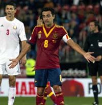 Xavi: “El gol de Bielorrusia nos asustó un poquito”