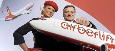 El consejero delegado de la aerolínea alemana Air Berlin, Hartmut Mehdorn. (EFE)