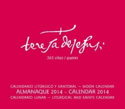 “Día A Día Con Santa Teresa De Jesús” La Edición 2014 Del Almanaque Ya A La Venta Y Más Completa 