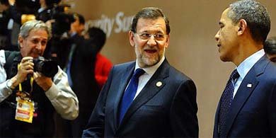 Mariano Rajoy y Barack Obama. (EFE)