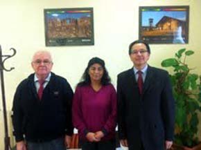 De(i) a (d): Alfredo Pastor, Evangelina Navira y Manuel Méndez