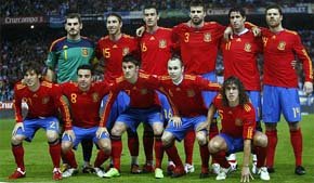 Los 23 hombres para la gira de España