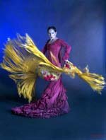 Kraljica Flamenka, Mersedes Ruis,  U Beogradu