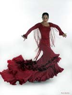 Kraljica Flamenka, Mersedes Ruis,  U Beogradu