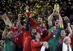 España regresa al Soccer City para jugar ante Sudáfrica