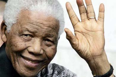Nelson Mandela en una imagen de archivo