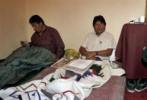 Evo Morales se ha declarado en huelga de hambre 
