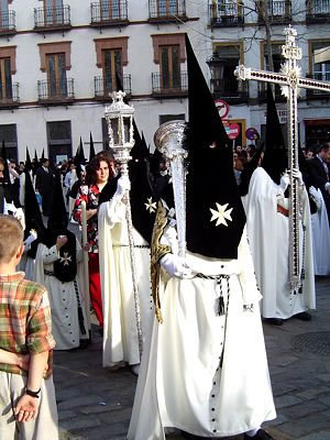 La Semana Santa en España es famosa en el mundo entero. En la imagen, Semana Santa en Sevilla 