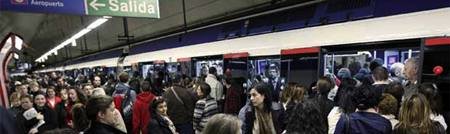 Paros en el Metro de Madrid para el mes de Mayo