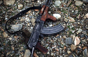 Un fusil de asalto Kalashnikov.  -Foto: Getty Images 