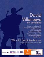 David Villanueva, concierto “Esclavos del Agua” en Matadero Madrid