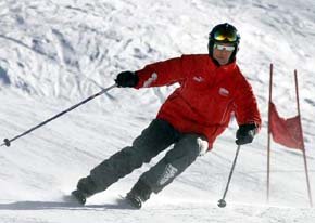 Michael Schumacher en coma inducido tras el accidente