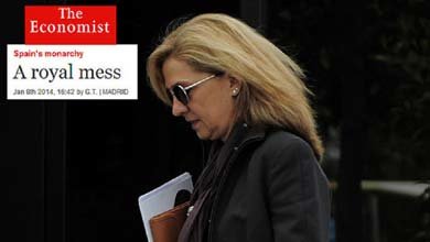 “El real desastre” de unos “Borbones que se portan mal”, en Time y The Economist